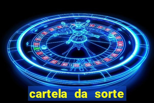 cartela da sorte time de futebol que mais saem